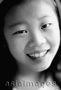 Asia Images Group - Girl smiling, close-up