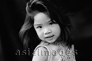 Asia Images Group - Young girl posing, portrait