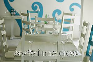 Asia Images Group - Tables and chairs in restaurant